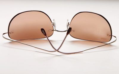 Gafas de titanio