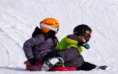 Gafas de sol en la nieve