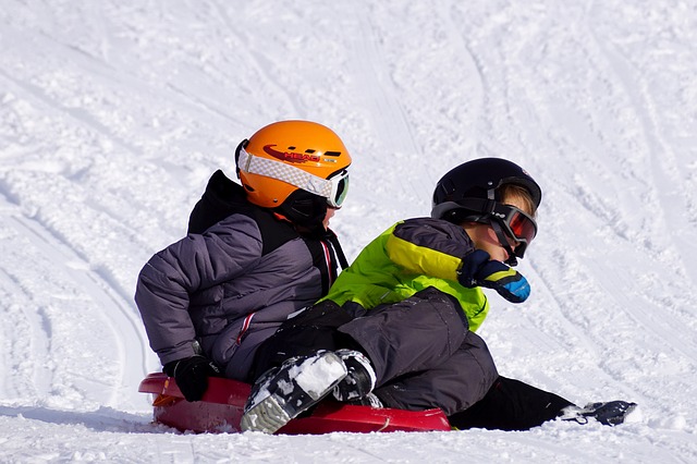 Gafas de sol en la nieve