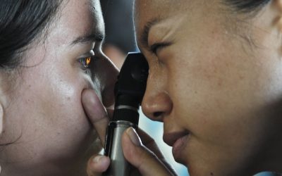 Optometrista voluntaria en Lesbos II